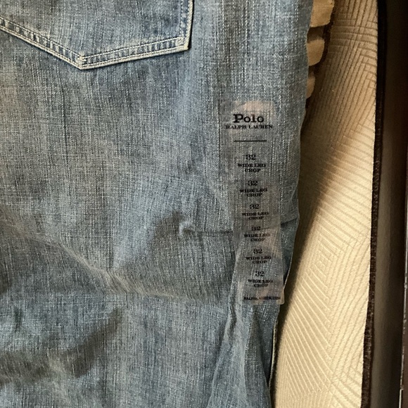 Polo Ralph Lauren Wide Leg Capri Jeans - NWT - Picture 4 of 10